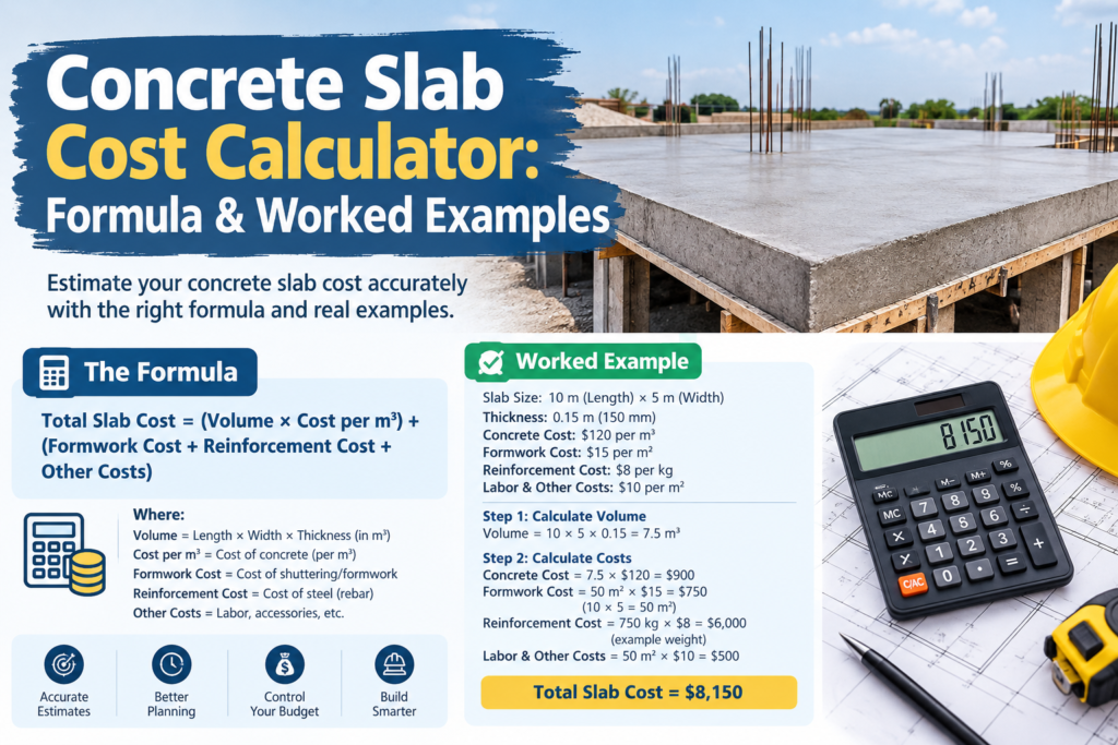 Concrete Slab Cost Calculator